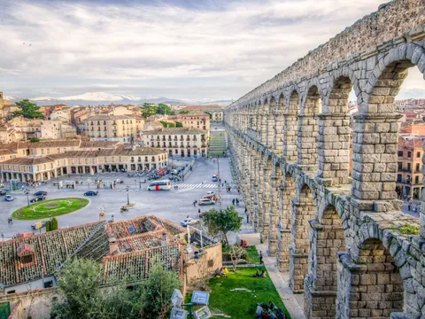excursión Toledo Segovia desde Madrid visita guiada Acueducto Romano Segovia