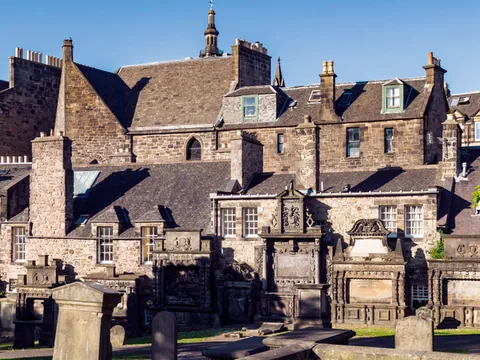 Cementerio de Greyfriars (Greyfriars Kirkyard) en Edimburgo, Escocia
