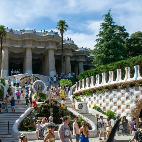 Parque Güell en Barcelona