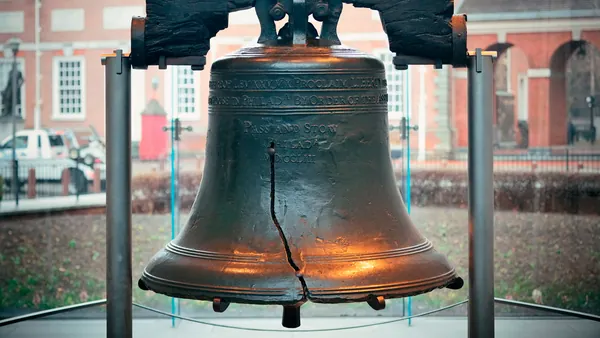 Campana de la Libertad en Filadelfia, Pensilvania