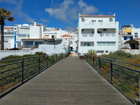 Casas típicas de Albufeira en Algarve, Portugal