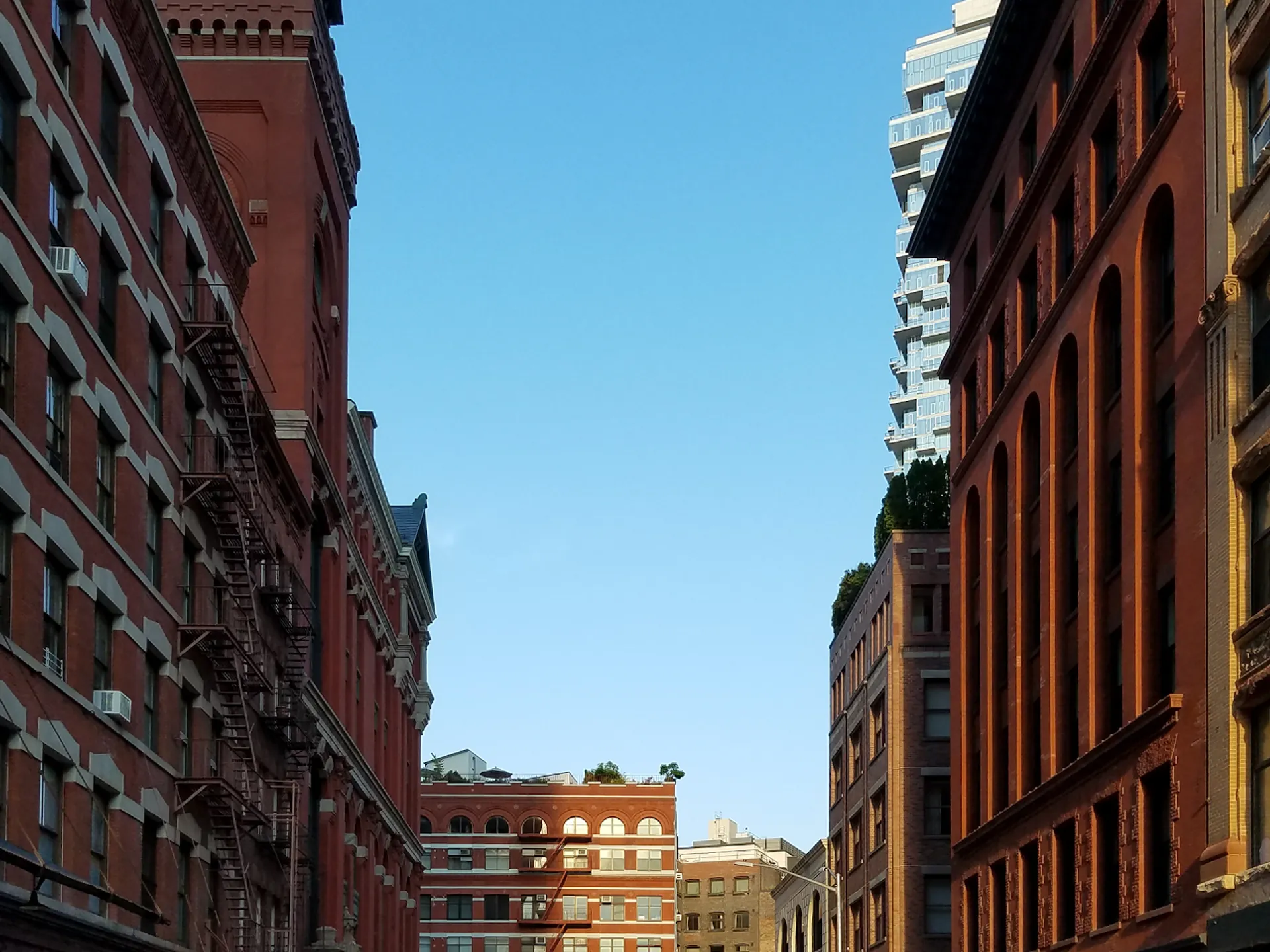 Fachadas en el Barrio de TriBeCa - Barrio de TriBeCa - Qué ver en Nueva York - Guía de Viajes Nueva York - Buendía Tours