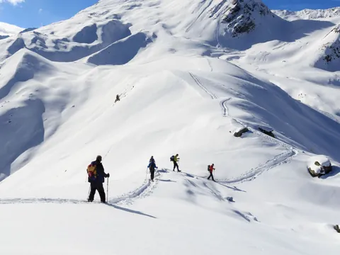 Ruta Raquetas Nieve Sierra Nevada excursión Veleta