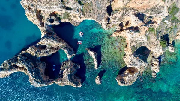 Algarve Actividad paseo en barco Ponta Piedade Picada