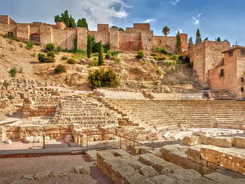 free tour Alcazaba Málaga Teatro Romano