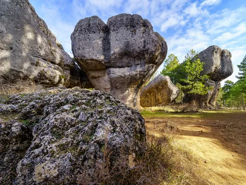 Rocas Panoramica visita Ciudad Encantada Cuenca Buendía