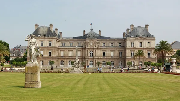 Jardines de Luxemburgo en París
