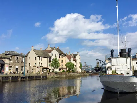 The Shore en Leith, el histórico puerto de Edimburgo