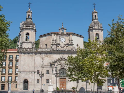 Iglesia de San Nicolás en Bilbao, templo barroco del siglo XVIII