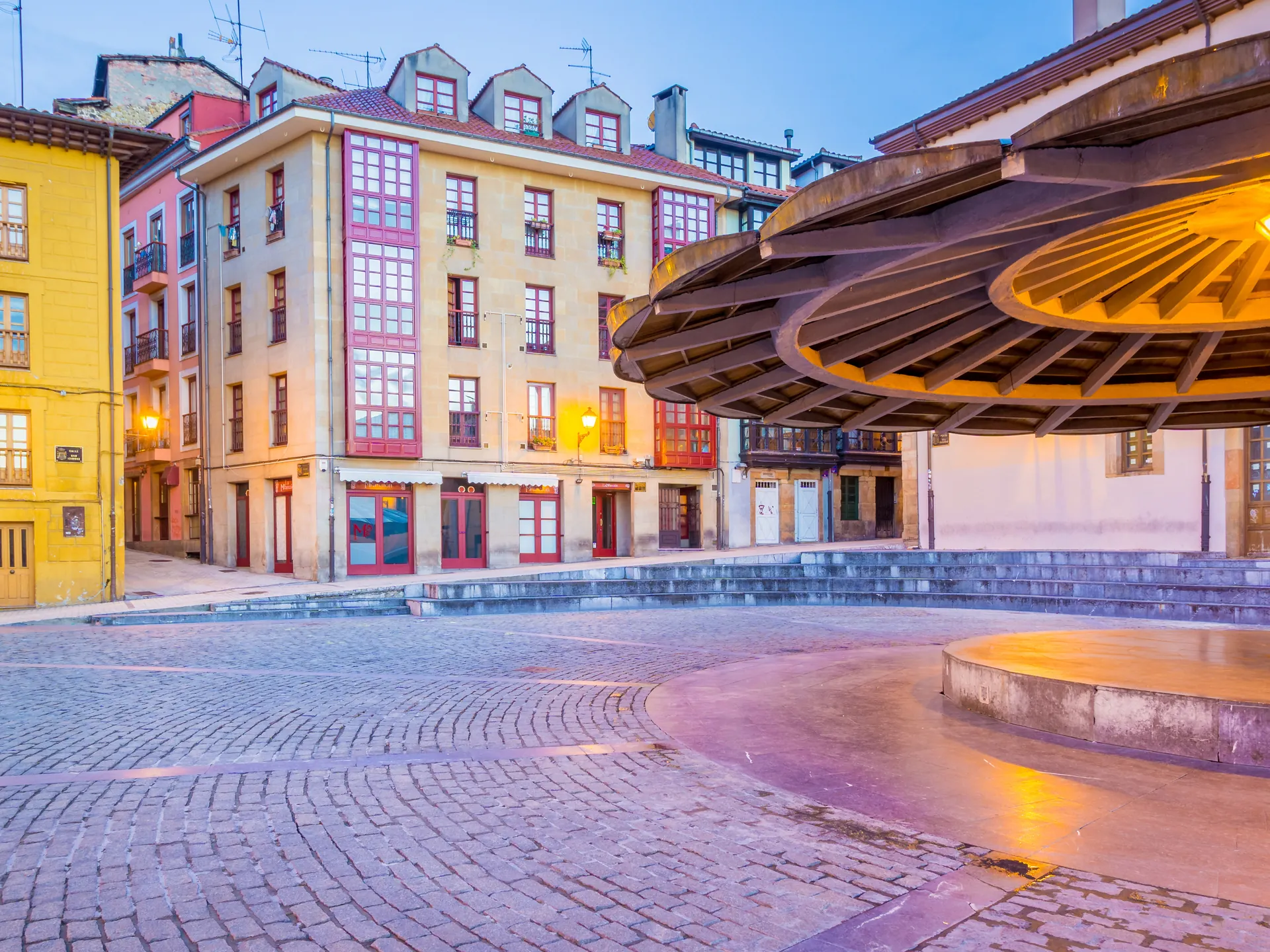 Plaza del Paraguas de Oviedo, Asturias