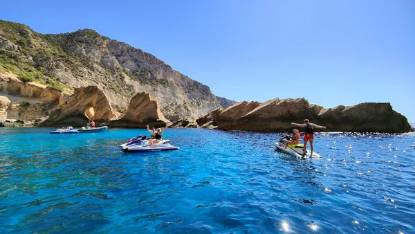 excursión Moto Agua Ibiza Atlantis Sant Antoni