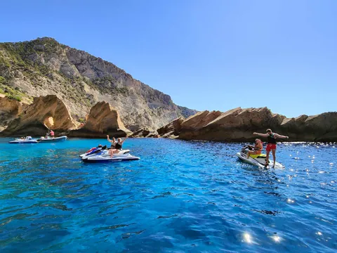 excursión Moto Agua Ibiza Atlantis Sant Antoni