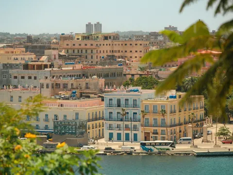 Vista panorámica de La Habana Vieja, Cuba