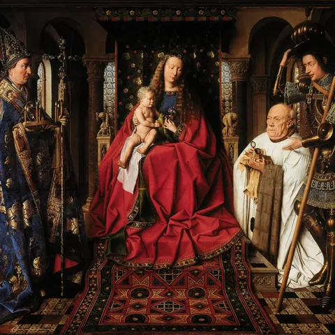 Jan Van Eyck: Virgen del canónigo Van der Paele