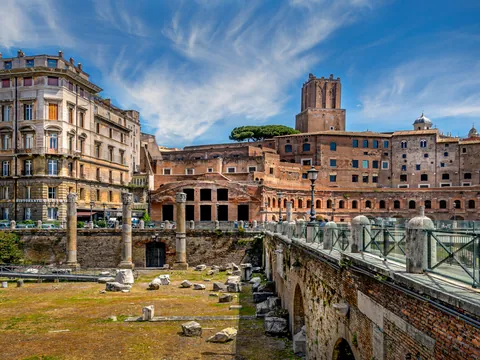 Ruinas Foro Trajano Roma free tour Roma Imperial free tour Roma