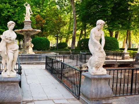 visita guiada Aranjuez Palacia Real Jardines Unesco Jardin Rey Jardin isla Jardin Parterre Fuentes Estatuas Madrid