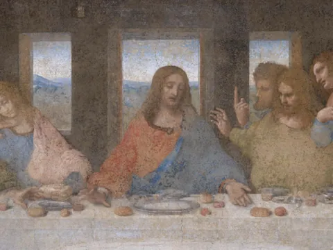 Obra "La Última Cena" de Leonardo da Vinci, que puedes ver en Milán con entradas sin colas.