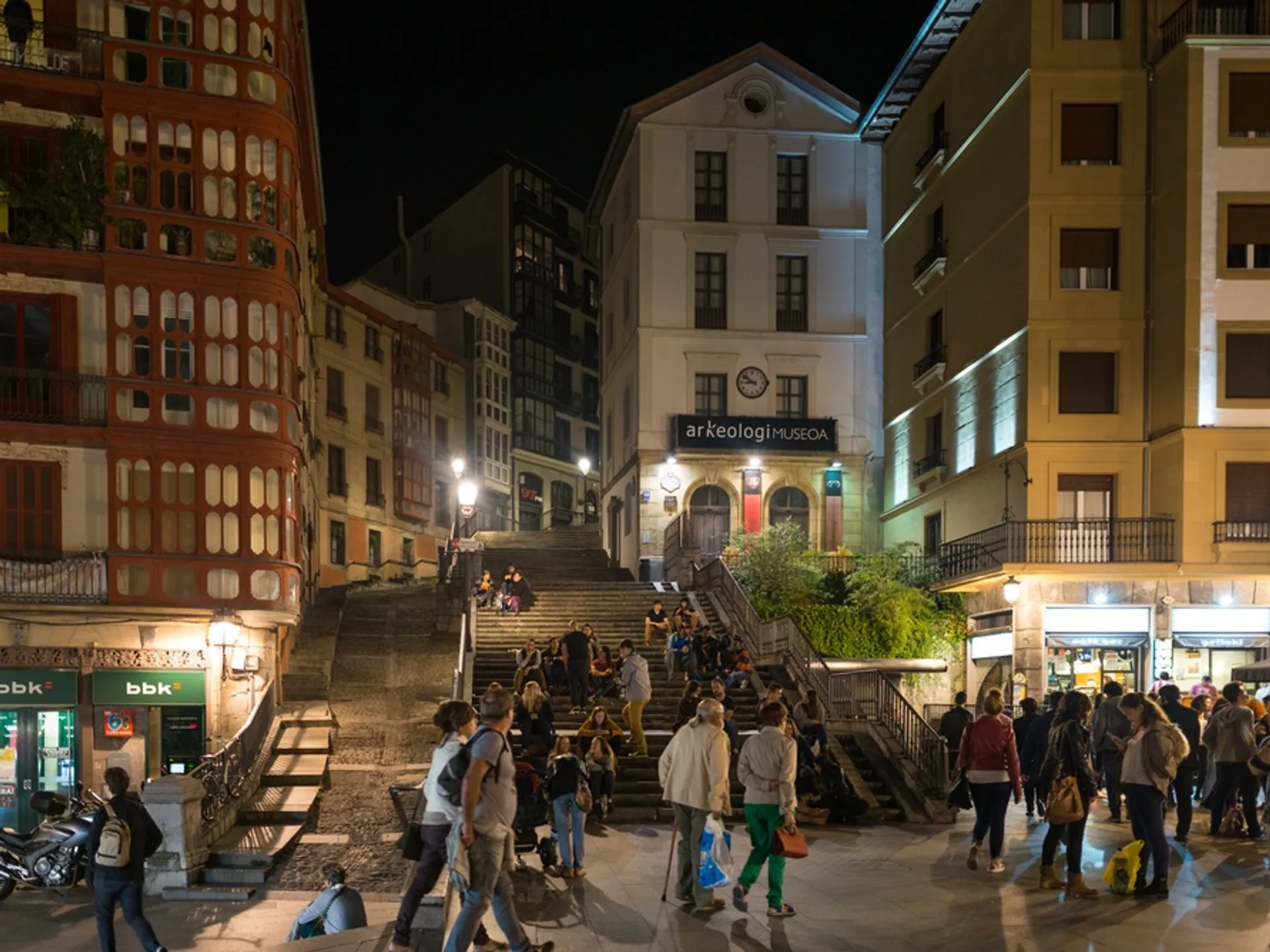 Casco Viejo Bilbao noche