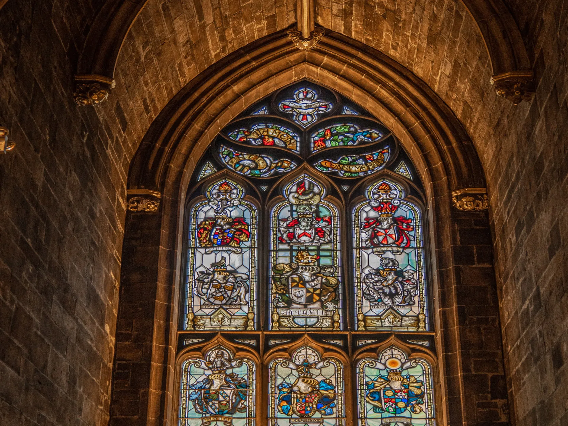 Vidrieras de la Catedral de Saint Giles - Catedral de Saint Giles - Qué ver en Edimburgo - Guía de Viajes Edimburgo - Buendía Tours