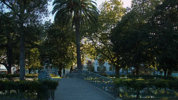 Jardines de Pereda, en el centro de Santander.