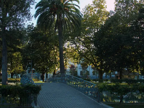 Jardines de Pereda, en el centro de Santander.