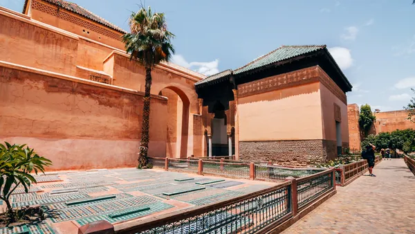 excursión Marrakech desde Casablanca Cruceristas Tumbas Saadies Marrueco