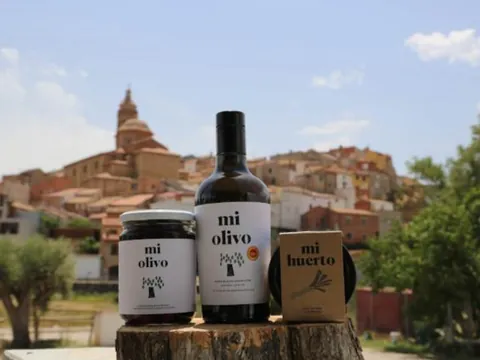 Productos visita Olivar Aliete Cata Aceite