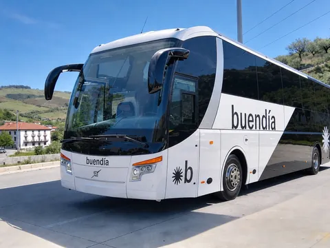 Buendia Autobús en Proaza, Asturias