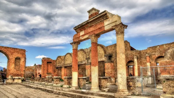 Ruinas de la ciudad de Pompeya