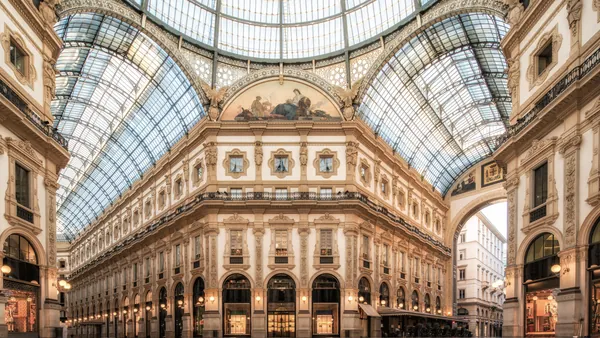 galeria Vittorio Emanuele II de Milán