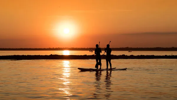 Ruta Paddle Surf Puesta de Sol Ibiza islas Baleares