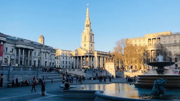 Trafalgar Square tour privado por Westminster