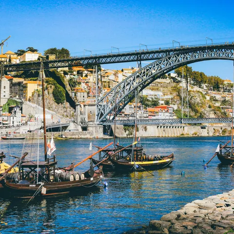 puente de don luis I oporto