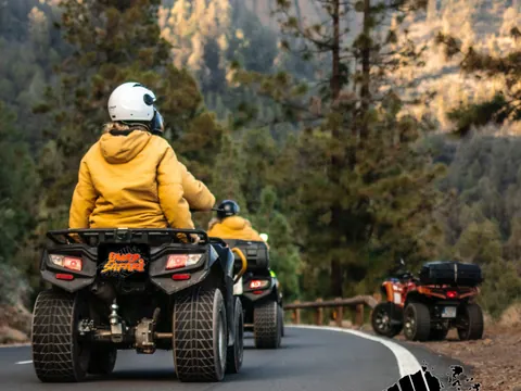 Tour de quads camino del Teide, Tenerife