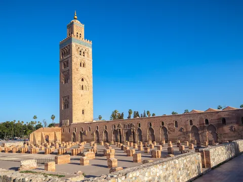 excursión Marrakech desde Casablanca Mezquita Koutoubia Cruceristas Marrueco