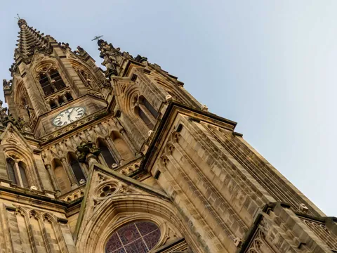 Catedral del Buen Pastor de estilo neogótico en San Sebastián