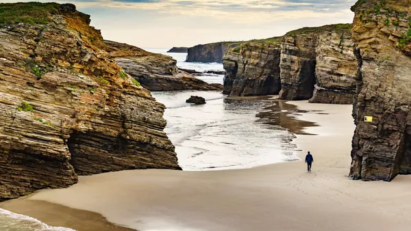 excursión Playa Catedrales Lugo desde Santiago Transporte visita guiada Galicia