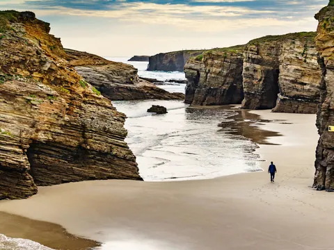excursión Playa Catedrales Lugo desde Santiago Transporte visita guiada Galicia