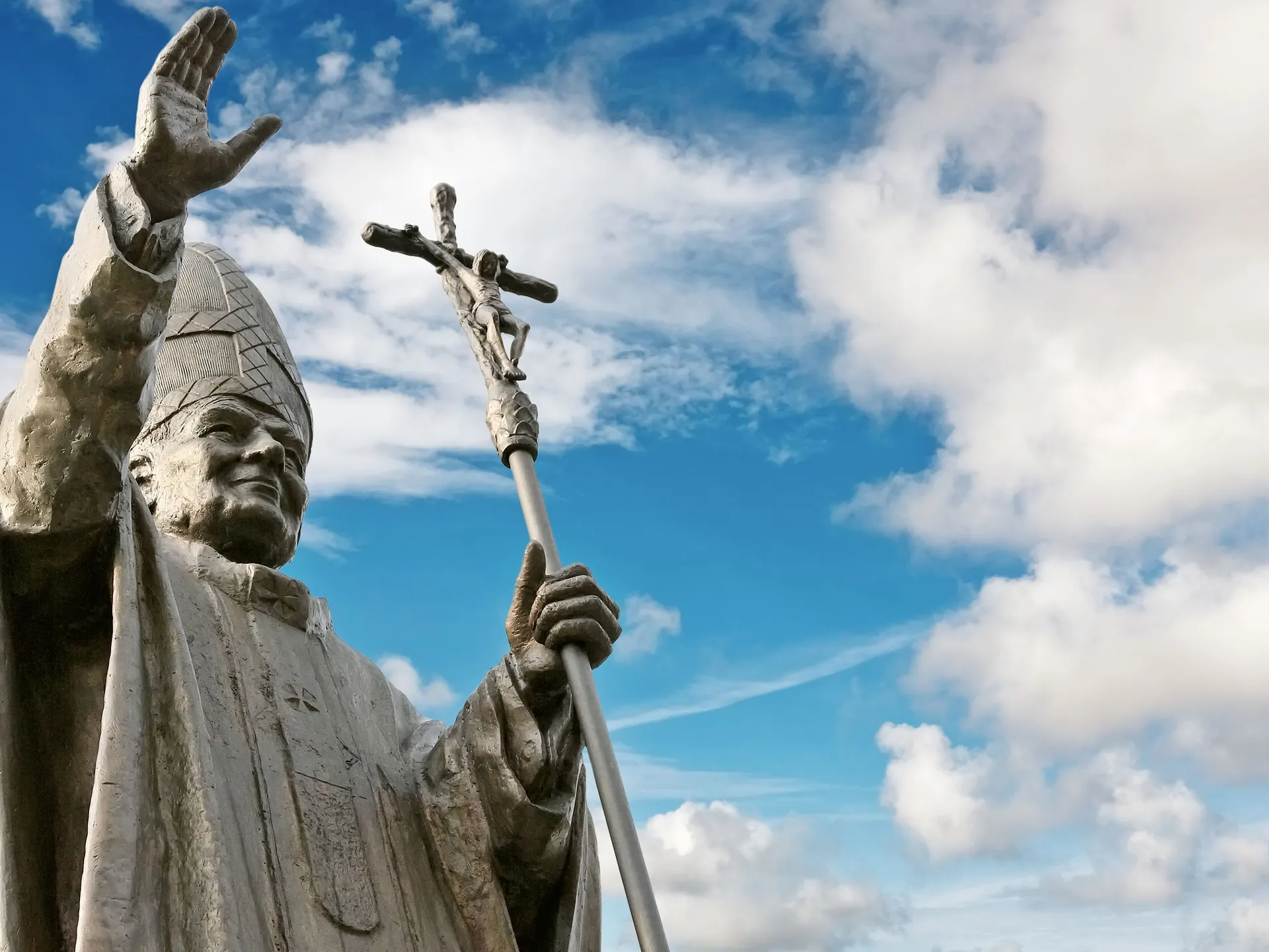 Estatua del Papa Juan Pablo II - Buendía Tours Roma