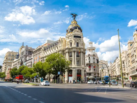 Madrid al atardecer con Espectaculo Flamenco Opcional