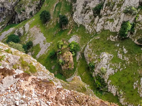 Desfiladero en la Ruta del Cares