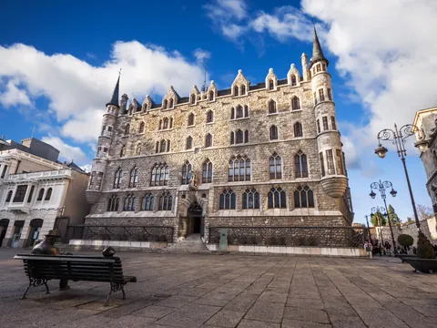 Palacio Botines en León, España