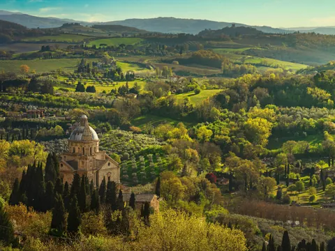 Excursión a la Toscana con almuerzo y cata de vino desde Roma en autobús