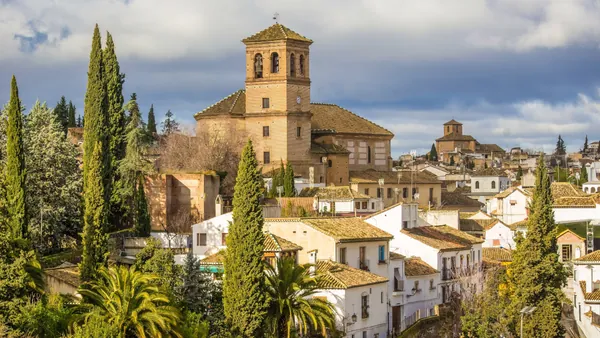 El barrio del Albaicín en Granada