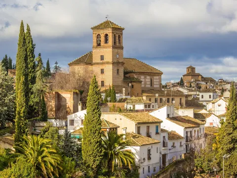 El barrio del Albaicín en Granada
