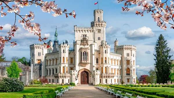 castillo de hluboka nad vltavou bohemia republica checa