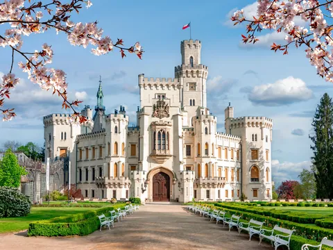 castillo de hluboka nad vltavou bohemia republica checa