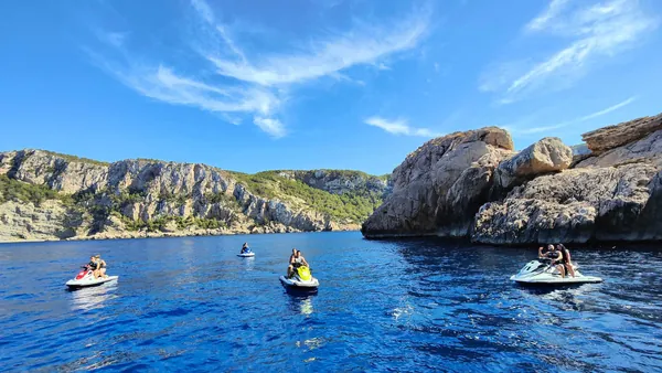 excursión Moto Agua Ibiza islas Margaritas Sant Antoni