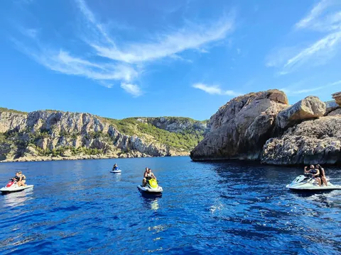 excursión Moto Agua Ibiza islas Margaritas Sant Antoni