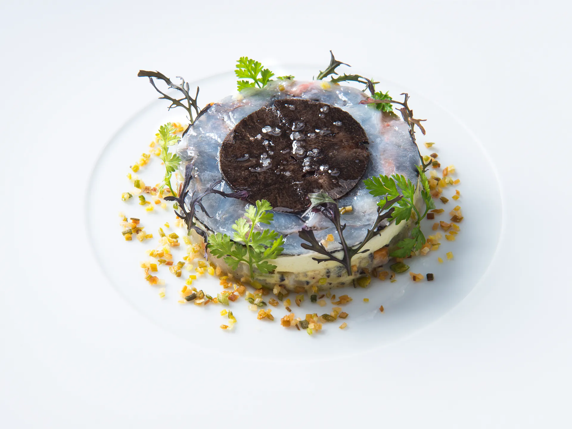 Langoustines bretonnes, plato de Le chalet de la foret-Dónde comer en Bruselas-Buendía Tours